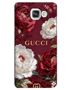Чехол для Samsung Galaxy A5 2016 (A5100, A510F) с картинкой «Gucci — бордовые розы» Чехол для Samsung Galaxy A5 2016 (A5100, A510F) с картинкой «Gucci — бордовые розы»