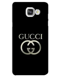 Чехол для Samsung Galaxy A5 2016 (A5100, A510F) с картинкой «Gucci — золото на черном» Чехол для Samsung Galaxy A5 2016 (A5100, A510F) с картинкой «Gucci — золото на черном»