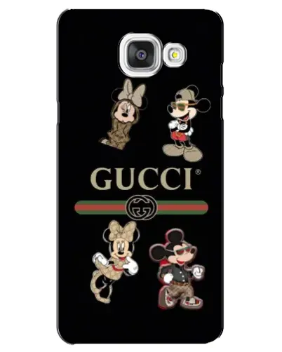 Чехол для Samsung Galaxy A5 2016 (A5100, A510F) с картинкой «Gucci — герои Disney и монограмма» Чехол для Samsung Galaxy A5 2016 (A5100, A510F) с картинкой «Gucci — герои Disney и монограмма»