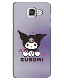 Чехол для Samsung Galaxy A5 2016 (A5100, A510F) с картинкой «Kuromi — фиолетовый арт» Чехол для Samsung Galaxy A5 2016 (A5100, A510F) с картинкой «Kuromi — фиолетовый арт»