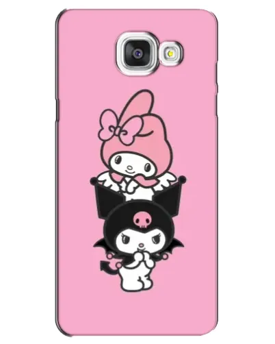 Чехол для Samsung Galaxy A5 2016 (A5100, A510F) с картинкой «My Melody и Kuromi» Чехол для Samsung Galaxy A5 2016 (A5100, A510F) с картинкой «My Melody и Kuromi»