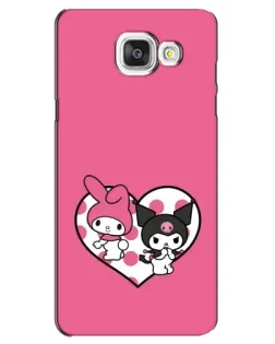 Чехол для Samsung Galaxy A5 2016 (A5100, A510F) с картинкой «Kuromi и My Melody» Чехол для Samsung Galaxy A5 2016 (A5100, A510F) с картинкой «Kuromi и My Melody»