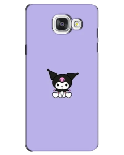 Чехол для Samsung Galaxy A5 2016 (A5100, A510F) с картинкой «Kuromi — фиолетовый минимализм» Чехол для Samsung Galaxy A5 2016 (A5100, A510F) с картинкой «Kuromi — фиолетовый минимализм»