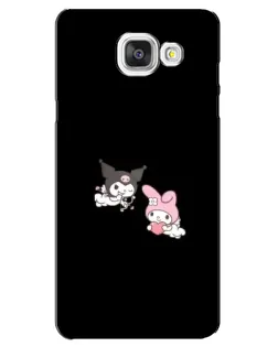 Чехол для Samsung Galaxy A5 2016 (A5100, A510F) с картинкой «My Melody и Kuromi» Чехол для Samsung Galaxy A5 2016 (A5100, A510F) с картинкой «My Melody и Kuromi»