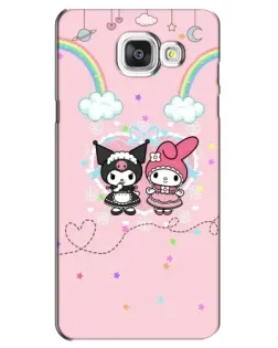 Чехол для Samsung Galaxy A5 2016 (A5100, A510F) с картинкой «My Melody и Kuromi» Чехол для Samsung Galaxy A5 2016 (A5100, A510F) с картинкой «My Melody и Kuromi»