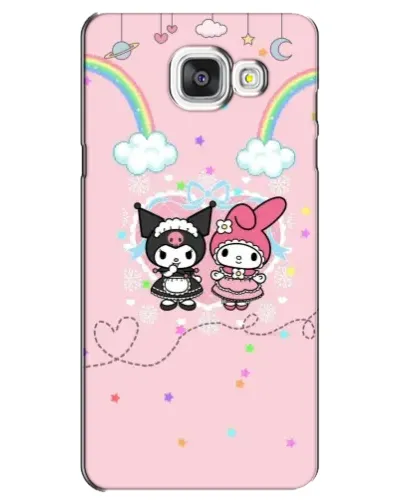 Чехол для Samsung Galaxy A5 2016 (A5100, A510F) с картинкой «My Melody и Kuromi» Чехол для Samsung Galaxy A5 2016 (A5100, A510F) с картинкой «My Melody и Kuromi»