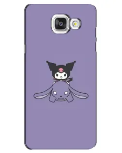 Чехол для Samsung Galaxy A5 2016 (A5100, A510F) с картинкой «Kuromi на лиловом фоне» Чехол для Samsung Galaxy A5 2016 (A5100, A510F) с картинкой «Kuromi на лиловом фоне»