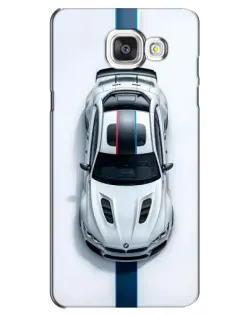 Чехол для Samsung Galaxy A5 2016 (A5100, A510F) с картинкой «Вид сверху — BMW M»