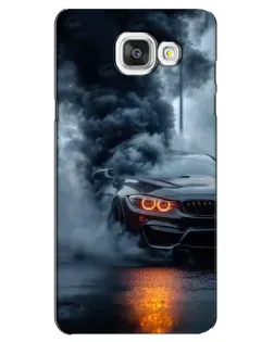 Чехол для Samsung Galaxy A5 2016 (A5100, A510F) с картинкой «BMW M-Power — абстракция»