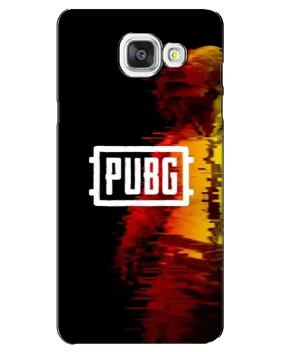 Чехол для Samsung Galaxy A5 2016 (A5100, A510F) с картинкой «Яркий логотип PUBG»