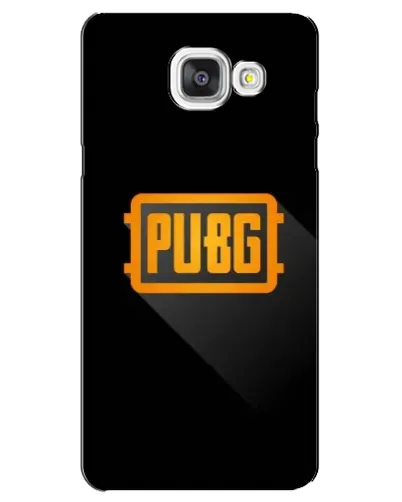 Чехол для Samsung Galaxy A5 2016 (A5100, A510F) с картинкой «PUBG — рамка лого»
