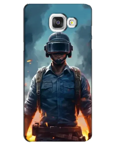 Чехол для Samsung Galaxy A5 2016 (A5100, A510F) с картинкой «PUBG — реалистичный герой»