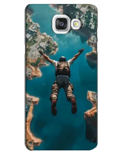 Чехол для Samsung Galaxy A5 2016 (A5100, A510F) с картинкой «PUBG — свободное падение»