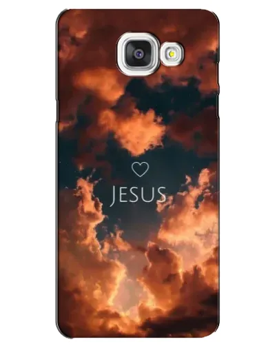 Чехол для Samsung Galaxy A5 2016 (A5100, A510F) с картинкой «Сияние Имени Jesus»