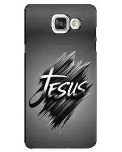 Чехол для Samsung Galaxy A5 2016 (A5100, A510F) с картинкой «Надпись Jesus Graffiti»
