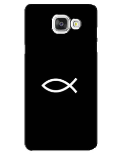 Чехол для Samsung Galaxy A5 2016 (A5100, A510F) с картинкой «Символ рыбы Jesus» Чехол для Samsung Galaxy A5 2016 (A5100, A510F) с картинкой «Символ рыбы Jesus»