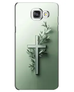 Чехол для Samsung Galaxy A5 2016 (A5100, A510F) с картинкой «Оливковая ветвь» Чехол для Samsung Galaxy A5 2016 (A5100, A510F) с картинкой «Оливковая ветвь»