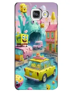 Чехол для Samsung Galaxy A5 2016 (A5100, A510F) с картинкой «Монстр-трак приключения»