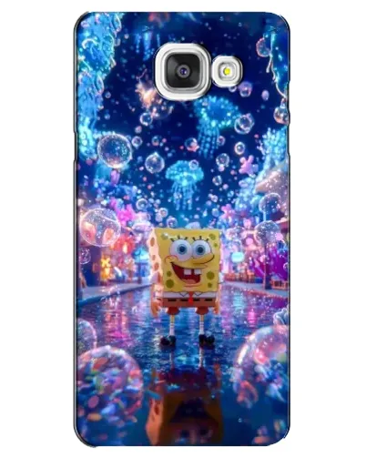 Чехол для Samsung Galaxy A5 2016 (A5100, A510F) с картинкой «Неоновый океан»