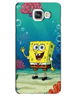 Чехол для Samsung Galaxy A5 2016 (A5100, A510F) с картинкой «Подводный привет»