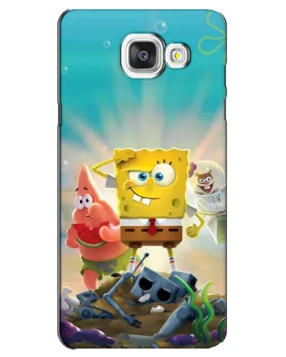 Чехол для Samsung Galaxy A5 2016 (A5100, A510F) с картинкой «Спанч Боб победитель»