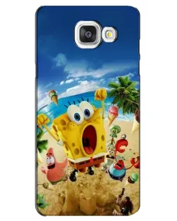 Чехол для Samsung Galaxy A5 2016 (A5100, A510F) с картинкой «Развлечения на пляже»