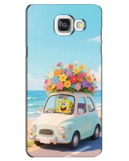 Чехол для Samsung Galaxy A5 2016 (A5100, A510F) с картинкой «Автомобильное путешествие»