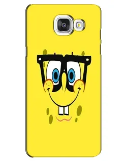 Чехол для Samsung Galaxy A5 2016 (A5100, A510F) с картинкой «Минималистичный Спанч Боб»