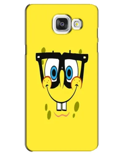 Чехол для Samsung Galaxy A5 2016 (A5100, A510F) с картинкой «Минималистичный Спанч Боб» Чехол для Samsung Galaxy A5 2016 (A5100, A510F) с картинкой «Минималистичный Спанч Боб»