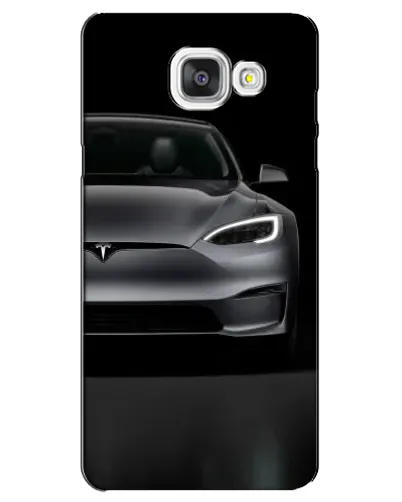 Чехол для Samsung Galaxy A5 2016 (A5100, A510F) с картинкой «Tesla Model S Look»
