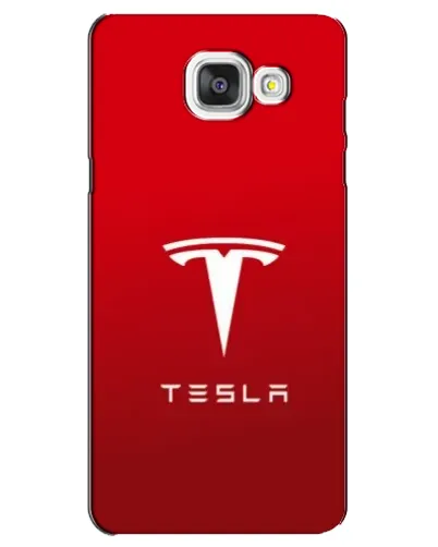 Чехол для Samsung Galaxy A5 2016 (A5100, A510F) с картинкой «Tesla Red Classic»