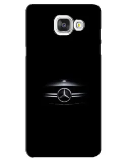 Чехол для Samsung Galaxy A5 2016 (A5100, A510F) с картинкой «Mercedes — абстрактные линии»