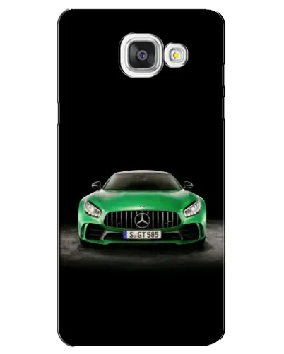 Чехол для Samsung Galaxy A5 2016 (A5100, A510F) с картинкой «Mercedes — неоновый лого»
