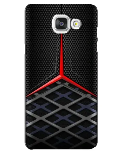 Чехол для Samsung Galaxy A5 2016 (A5100, A510F) с картинкой «Mercedes Carbon Grid»