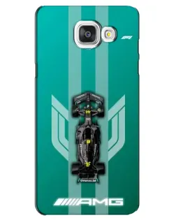 Чехол для Samsung Galaxy A5 2016 (A5100, A510F) с картинкой «Mercedes AMG Petronas»
