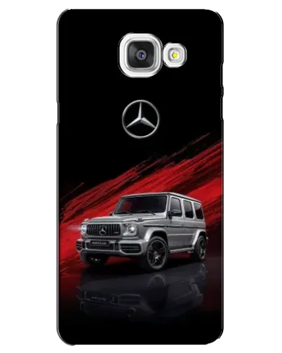 Чехол для Samsung Galaxy A5 2016 (A5100, A510F) с картинкой «Mercedes G-Class красный»