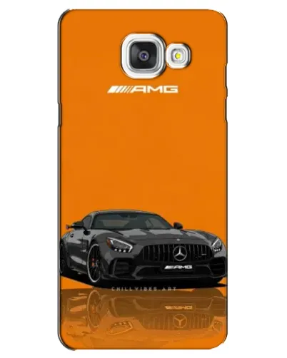 Чехол для Samsung Galaxy A5 2016 (A5100, A510F) с картинкой «Оранжевый Mercedes AMG»