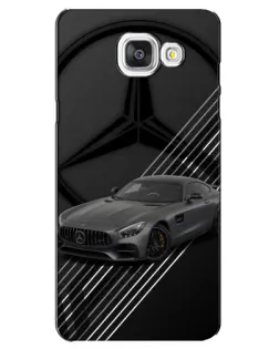 Чехол для Samsung Galaxy A5 2016 (A5100, A510F) с картинкой «Mercedes AMG — графика»
