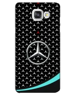 Чехол для Samsung Galaxy A5 2016 (A5100, A510F) с картинкой «Mercedes — бирюзовый акцент»