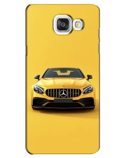 Чехол для Samsung Galaxy A5 2016 (A5100, A510F) с картинкой «Желтый Mercedes GT»