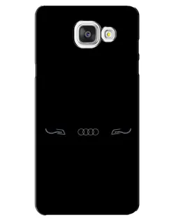 Чехол для Samsung Galaxy A5 2016 (A5100, A510F) с картинкой «Audi — световой подпись»