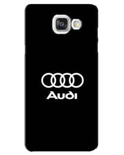 Чехол для Samsung Galaxy A5 2016 (A5100, A510F) с картинкой «Классическое лого Audi»