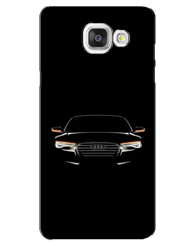 Чехол для Samsung Galaxy A5 2016 (A5100, A510F) с картинкой «Audi — ночной контур»