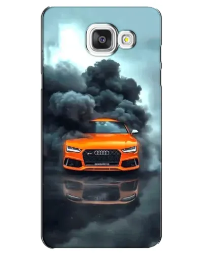 Чехол для Samsung Galaxy A5 2016 (A5100, A510F) с картинкой «Audi в облаках дыма»