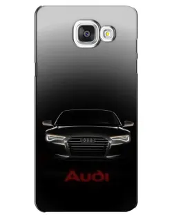Чехол для Samsung Galaxy A5 2016 (A5100, A510F) с картинкой «Audi — градиентный контур» Чехол для Samsung Galaxy A5 2016 (A5100, A510F) с картинкой «Audi — градиентный контур»