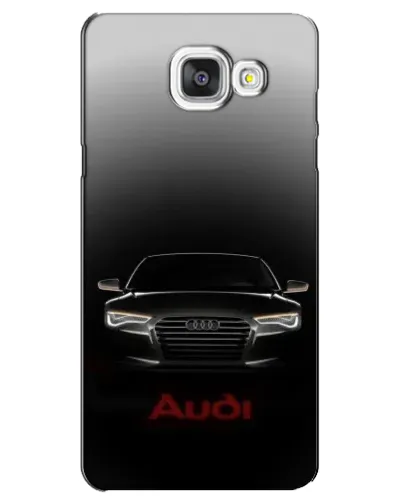 Чехол для Samsung Galaxy A5 2016 (A5100, A510F) с картинкой «Audi — градиентный контур»