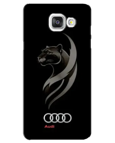 Чехол для Samsung Galaxy A5 2016 (A5100, A510F) с картинкой «Графика — пантера и Audi»