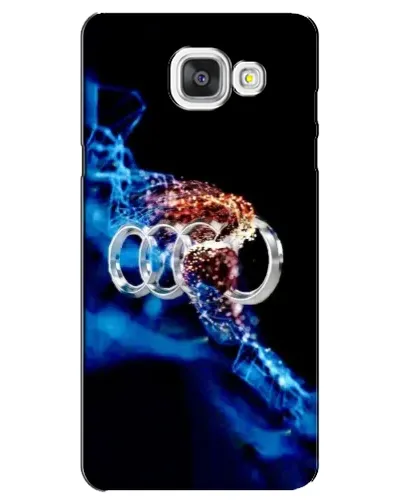 Чехол для Samsung Galaxy A5 2016 (A5100, A510F) с картинкой «Энергия лого Audi»