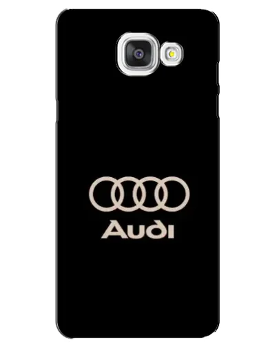 Чехол для Samsung Galaxy A5 2016 (A5100, A510F) с картинкой «Audi — золотой логотип»