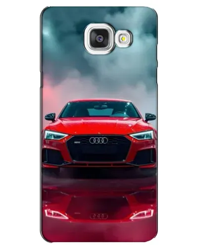 Чехол для Samsung Galaxy A5 2016 (A5100, A510F) с картинкой «Audi RS — красный стиль»